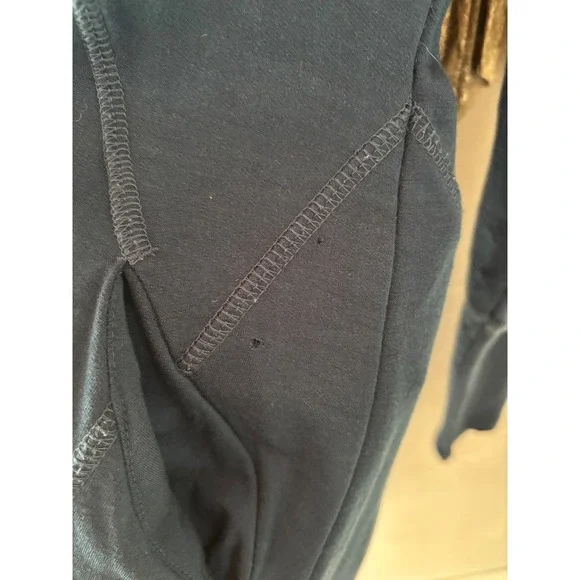 Ibex Merino Wool Hooded Dress Thumbholes Teal Long Sleeve Women S USA - Picture 5 of 9